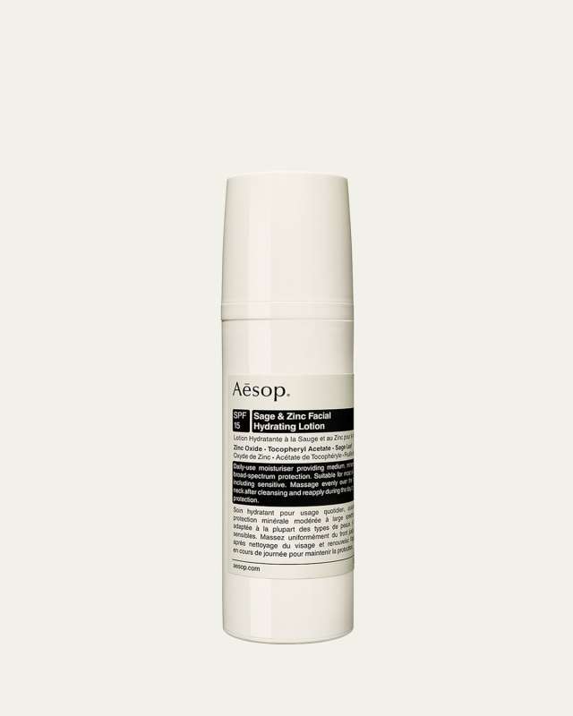 Sage & Zinc Facial Hydrating Lotion SPF 15, 1.7 oz.